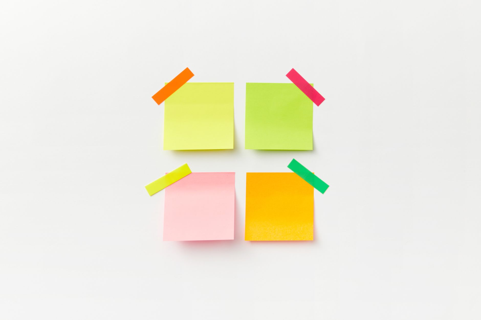 Kanban board with color-coded sections for different clients or projects.