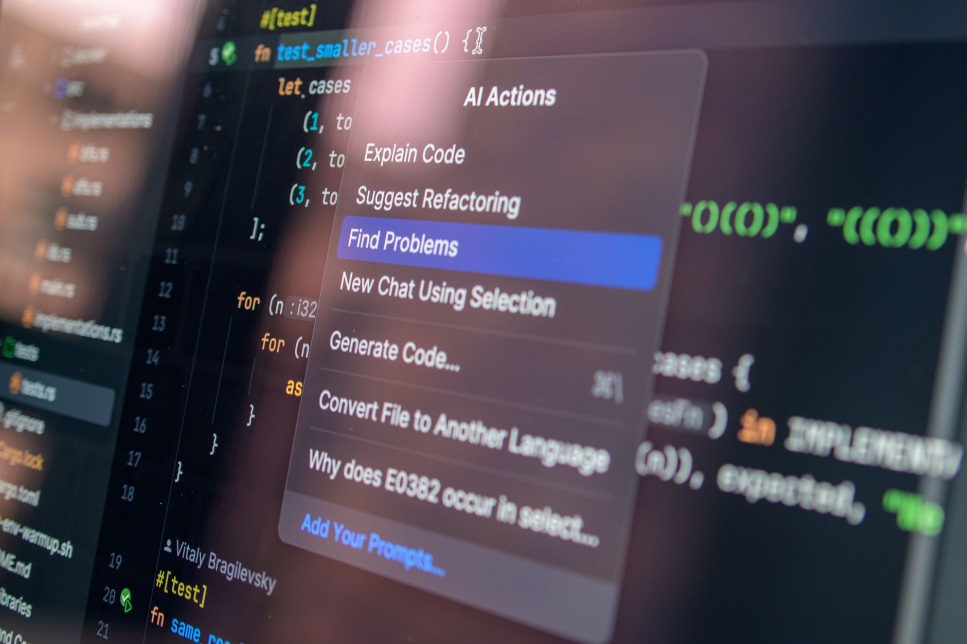 Developer reviewing time blocks for coding tasks in Foco's calendar